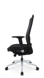 RMOffice Mila 2.0 Bureaustoel Plus | Ergonomisch | Chroom, Zwart, Nieuw, Ophalen of Verzenden, Bureaustoel