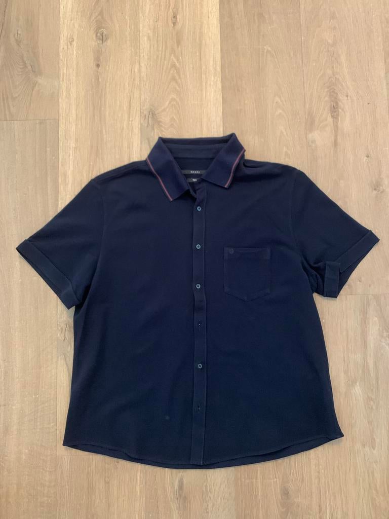 Gucci Polo - Blauw - Gedragen, Ophalen of Verzenden, Gedragen, Maat 46 (S) of kleiner, Blauw