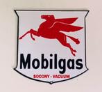 MOBILGAS retro logo  magneet -, Ophalen of Verzenden, Nieuw, Auto's