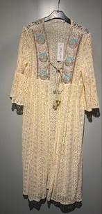 Kanten Kimono Vest L/XL Nieuw, Verzenden, Beige, Maat 42/44 (L), Nieuw