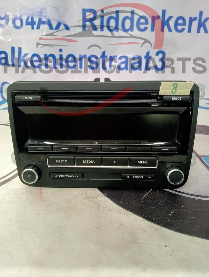 VW PASSAT radio 1k0 035 186 an, Auto diversen, Autoradio's, Gebruikt, Ophalen of Verzenden