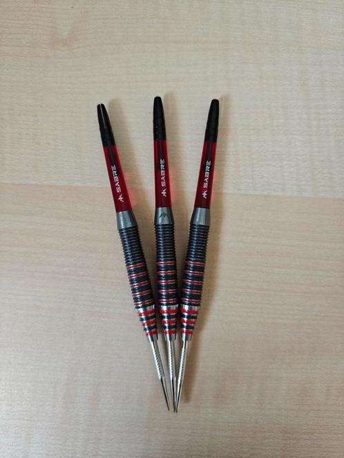 Mission Darryl Fitton 26 gram, Sport en Fitness, Darts, Zo goed als nieuw, Pijlen, Ophalen of Verzenden