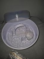Magnetronsterilisator, flessenrek en flessenwarmer, Kinderen en Baby's, Ophalen of Verzenden, Gebruikt, Sterilisator