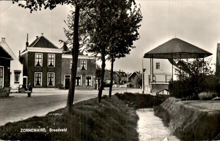 Zonnemaire- Breedveld, Verzamelen, Ansichtkaarten | Nederland, Gelopen, Zeeland, Voor 1920, Ophalen of Verzenden
