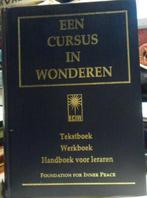 Een cursus in wonderen, tekstboek; werkboek; handboek..., Zo goed als nieuw, Spiritualiteit algemeen, Verzenden
