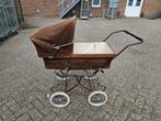 vintage kinderwagen bruine ribstof, Kinderen en Baby's, Kinderwagens en Combinaties, Ophalen, Gebruikt, Kinderwagen, Overige merken