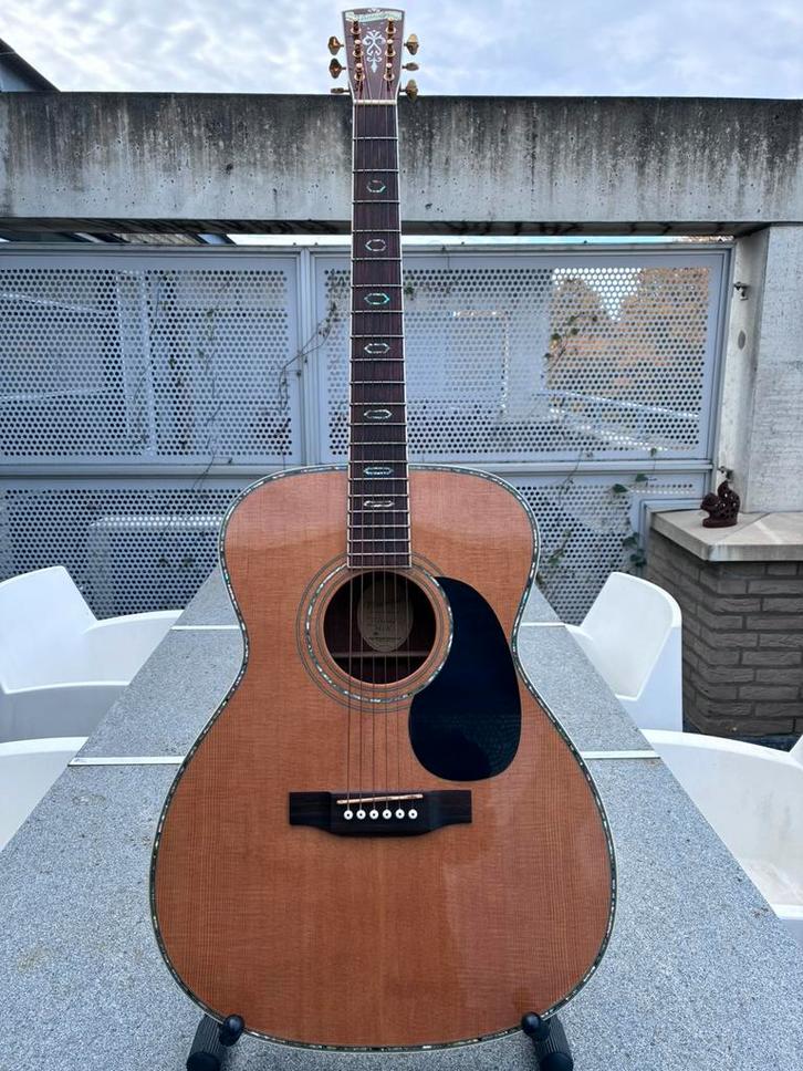 Blueridge BR-73 OOO model, Muziek en Instrumenten, Snaarinstrumenten | Gitaren | Akoestisch, Zo goed als nieuw, Western- of Steelstringgitaar