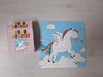 Eenhoorn mini puzzel - 25 stukjes, Ophalen of Verzenden, 10 tot 50 stukjes, Gebruikt, 2 tot 4 jaar