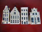 KLM huisjes - 4 stuks - zie de foto's, Verzamelen, KLM Huisjes, Verzenden, Zo goed als nieuw, 61 t/m 80, Gevuld