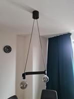 Ikea ACKJA Hanglamp met gedimd 2xLED 60 cm hoogte instelbaar, Ophalen, Zo goed als nieuw, Glas, Minder dan 50 cm