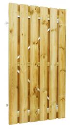 Tuindeur geimpregneerd met ijzeren frame H180 x B100 cm, Nieuw, 100 tot 150 cm, 150 tot 200 cm, Hout