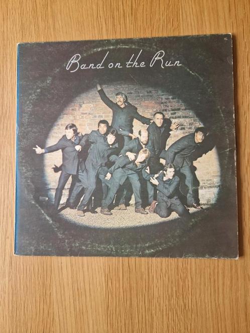 Paul McCartney & Wings – Band On The Run LP, vinyl, Cd's en Dvd's, Vinyl | Rock, Gebruikt, Poprock, 12 inch, Ophalen of Verzenden