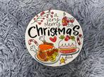 Blond Amsterdam petit four bordje merry christmas 12 cm, Blond Amsterdam, Nieuw, Ophalen of Verzenden, Bord(en)