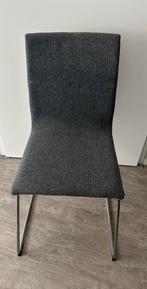 Lillanas Eetkamerstoel IKEA 6x -  grijs, Huis en Inrichting, Stoelen, Ophalen, Zo goed als nieuw, Metaal, Grijs