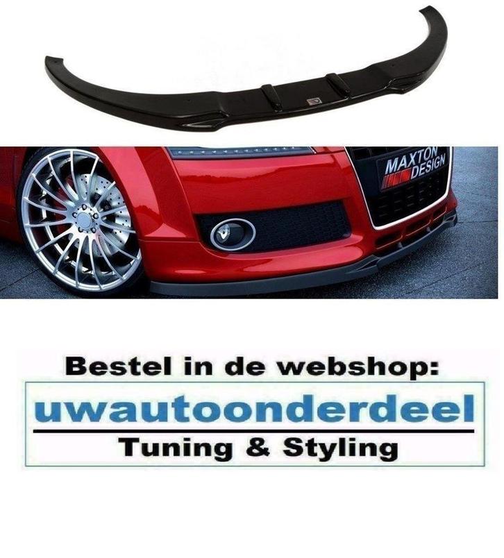 Maxton Design Spoiler Splitter Lip Voor Audi TT 8J MK1, Auto diversen, Tuning en Styling, Verzenden