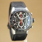TAG Heuer Carrera Calibre Heuer 01 CAR2A1Z.FT6044, Sieraden, Tassen en Uiterlijk, Horloges | Heren, Staal, Polshorloge, Kunststof