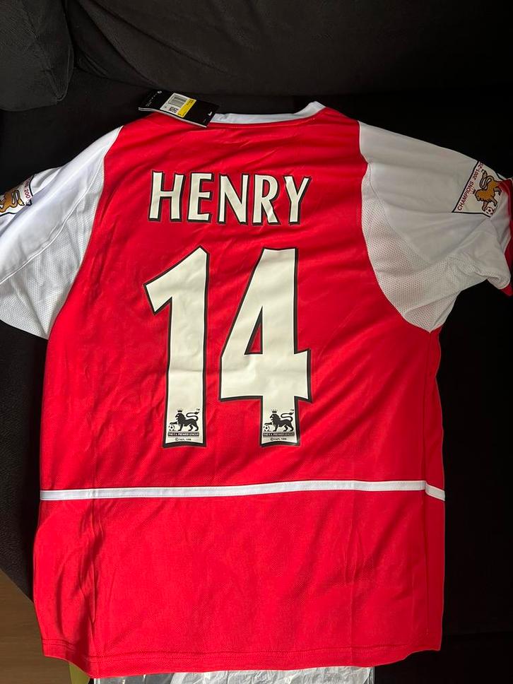 Arsenal thuisshirt Thierry Henry #14, Sport en Fitness, Voetbal, Nieuw, Shirt, Ophalen of Verzenden