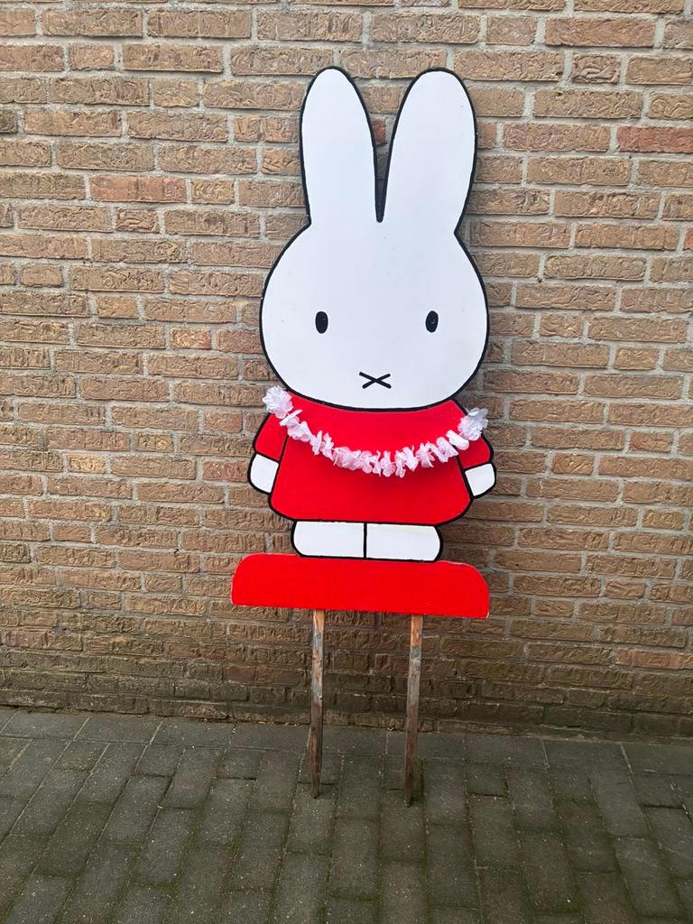 Nijntje geboortebord - te huur, Kinderen en Baby's, Kraamcadeaus en Geboorteborden, Zo goed als nieuw, Ophalen