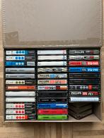 Verzameling cassettebandjes in koffers, Cd's en Dvd's, Cassettebandjes, Ophalen, Gebruikt, Pop, Onbespeeld