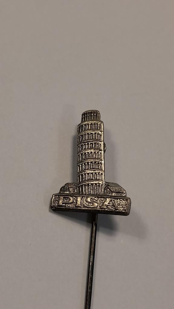Speldje Toren van Pisa - Souvenir, Verzamelen, Ophalen of Verzenden, Gebruikt, Stad of Land, Speldje of Pin