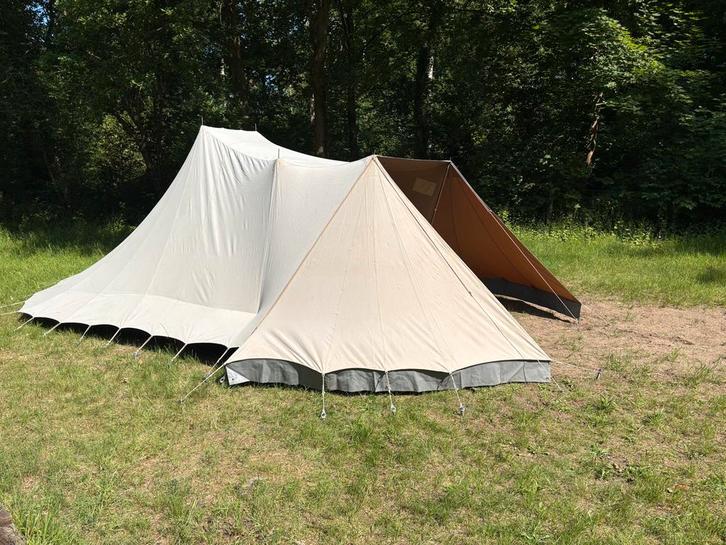 De Waard tent zilvermeeuw, Caravans en Kamperen, Tenten, tot en met 4, Gebruikt, Ophalen