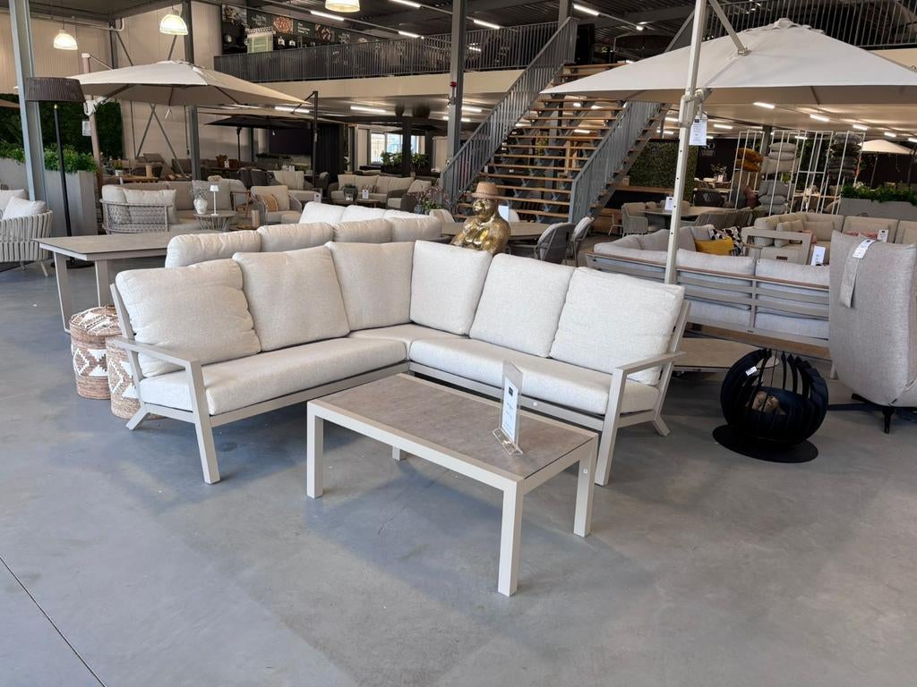 Nieuwe Tierra Outdoor Tuinset - Direct Leverbaar!, 4 zitplaatsen, Kunststof, Nieuw, Ophalen of Verzenden