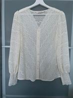 Kanten blouse, Ophalen of Verzenden, Zo goed als nieuw, Maat 38/40 (M), Wit