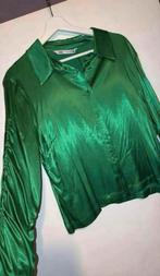 Zara blouse satijn, Kleding | Dames, Blouses en Tunieken, Ophalen of Verzenden, Zo goed als nieuw