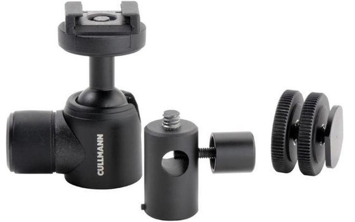 Cullmann Cross CB2.4 Compact balhoofd met flits accessoires, Audio, Tv en Foto, Fotografie | Statieven en Balhoofden, Nieuw, Balhoofd