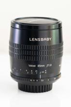 Lensbaby Velvet 85 mm Nikon F, Ophalen, Zo goed als nieuw, Overige typen