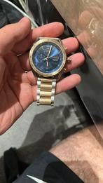 Hugo Boss Chronograph – Bicolor staal 10 bar HB 4931.44.3864, Overige merken, Staal, Gebruikt, Staal