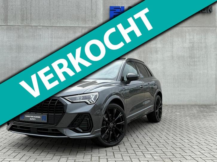 Audi Q3 45 TFSI e S Line Edition 245pk S-Tronic! 1e Eig|DLR|, Auto's, Audi, Bedrijf, Te koop, Q3, ABS, Achteruitrijcamera, Adaptive Cruise Control