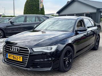 Audi A6 Avant 3.0 TDI 2016 Zwart Panoramadak Automaat  beschikbaar voor biedingen