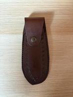 Lederen zakmes zakje / foedraal, Ophalen of Verzenden, Gebruikt