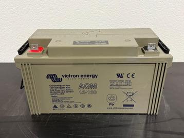 Victron AGM Accu 130ah | gebruikt | getest | batterij beschikbaar voor biedingen