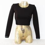 Mooi Supertrash Topje (S) - 73 € 30,-, Supertrash, Zwart, Ophalen of Verzenden, Zo goed als nieuw