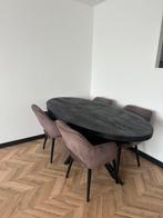 Complete eethoek, Zo goed als nieuw, Vijf personen of meer, Rechthoekig, 50 tot 100 cm