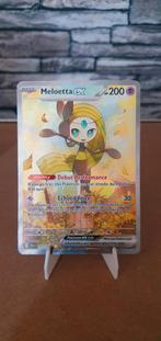Pokémon Black Bolt Meloetta EX #167/#086 Engels (1), Ophalen of Verzenden, Zo goed als nieuw