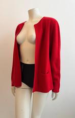 sibin linnebjerg rood wollen vestje valt als M, Ophalen of Verzenden, Zo goed als nieuw, Rood