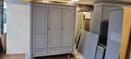 Brocante vintage slaapkamer, garderobe kasten, kledingkasten, Huis en Inrichting, Kasten | Overige, Ophalen, Zo goed als nieuw