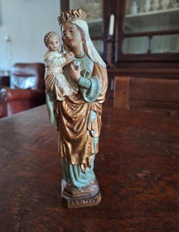 Heilig Beeldje Maria met Kind/O.L.V./Madonna Beeld beschikbaar voor biedingen