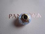 Pandora spirals 750510,  murano glasbedel goud, Sieraden, Tassen en Uiterlijk, Bedels, Pandora, Ophalen of Verzenden, Zo goed als nieuw