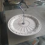 Etagere, 1 laag, wit, nieuw, kerst, Ophalen of Verzenden, Nieuw