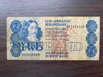 2 Rand Zuid-Afrika ND (1978) Bankbiljet P-118d #015 beschikbaar voor biedingen