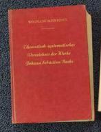 thematisch-systematisches Verzeichnis der Weke JS Bacs, Ophalen of Verzenden, Gelezen, Artiest