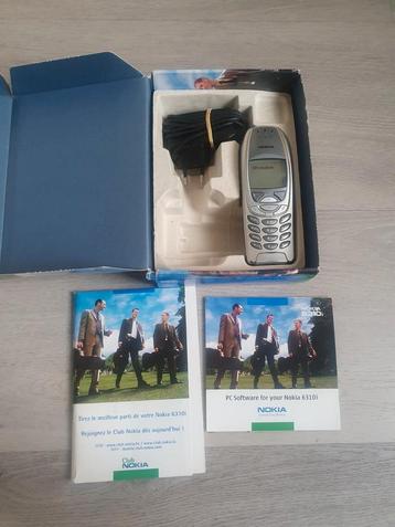 Zeldzame Nokia 6310i zilver compleet in doos beschikbaar voor biedingen