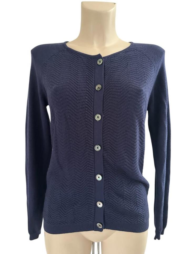 Nathalie Vleeschouwer vest M, Kleding | Dames, Truien en Vesten, Zo goed als nieuw, Maat 38/40 (M), Bruin, Ophalen of Verzenden