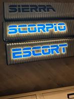 Ford Escort Showroom Verlichting / lichtbak - Jaren 80, Verzamelen, Merken en Reclamevoorwerpen, Ophalen of Verzenden, Zo goed als nieuw