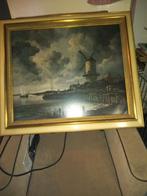 J. Van Ruisdael. Molen bij Wijk bij Duurstede.73 bij 62 cm, Antiek en Kunst, Kunst | Schilderijen | Klassiek, Ophalen of Verzenden