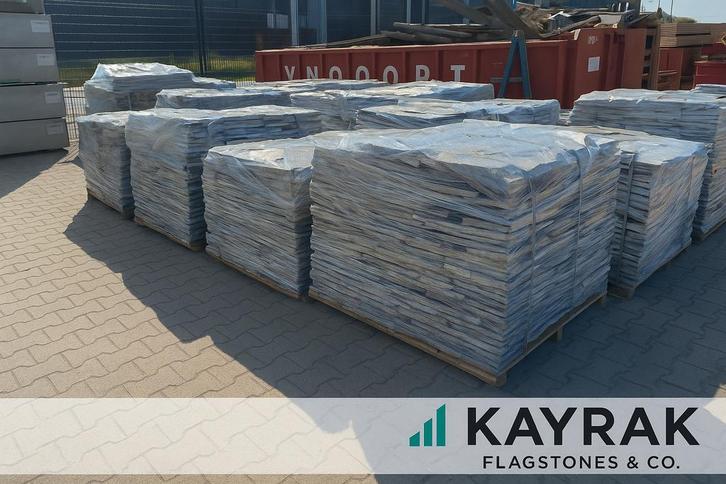 Flagstones, Tuin en Terras, Tegels en Klinkers, Nieuw, Terrastegels, Natuursteen, 10 m² of meer, Ophalen of Verzenden